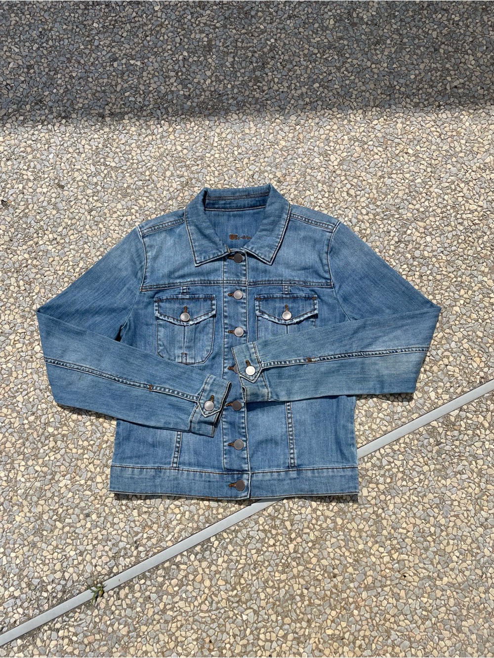 Kut from the Kloth Classic Women's Blue Denim Jacket